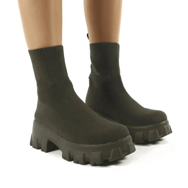 Botines occidentales para mujer