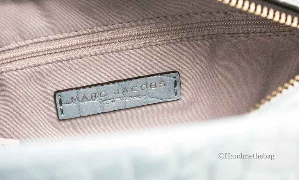 Marc Jacobs - Stone Blue Leather Satchel
