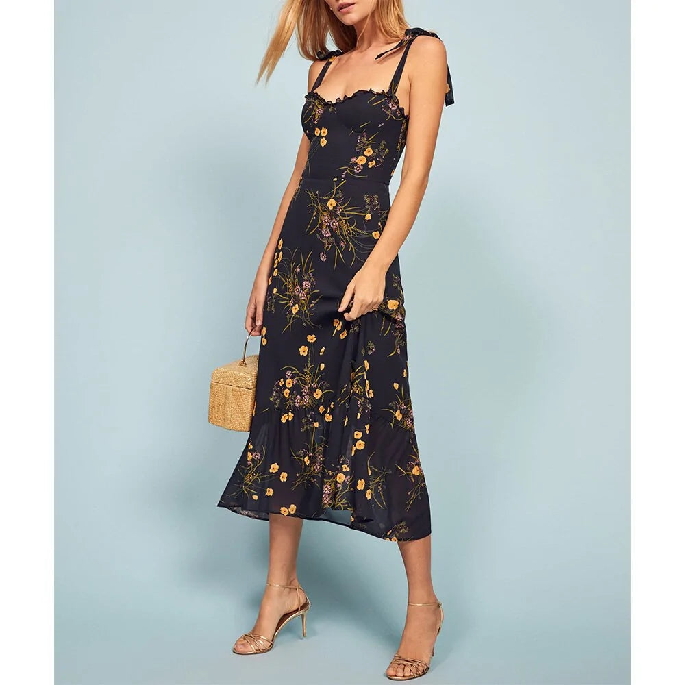 Vintage Floral Dress