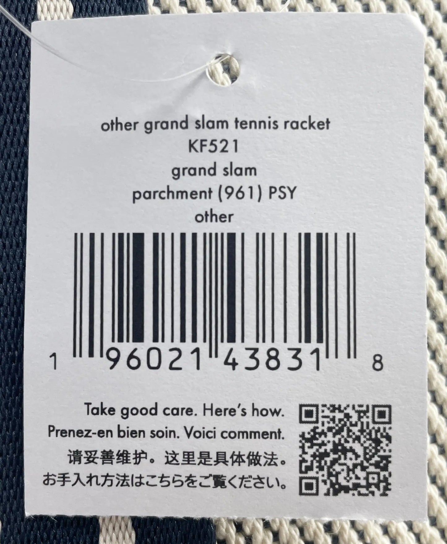 Kate Spade - Grand Slam Tennis Large Canvas Tote