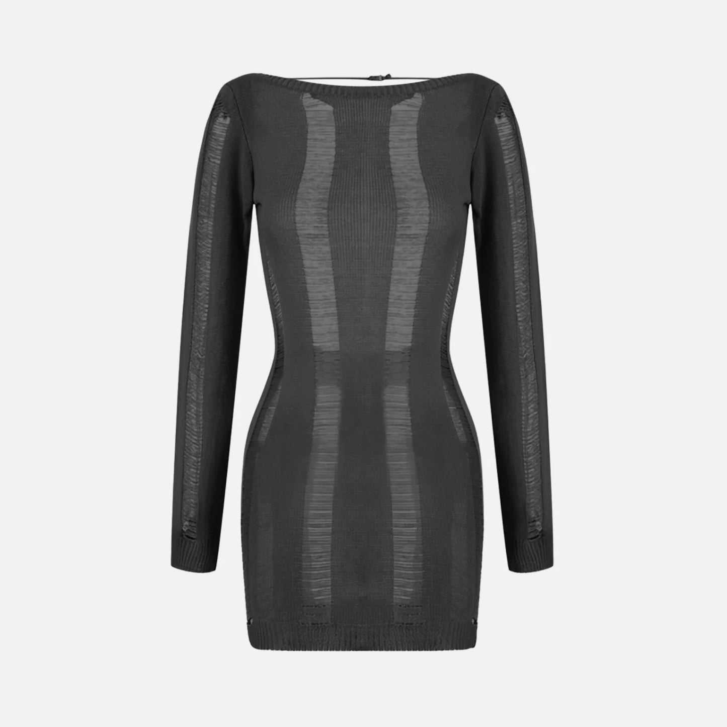 Mini robes moulantes dos nu pour femmes