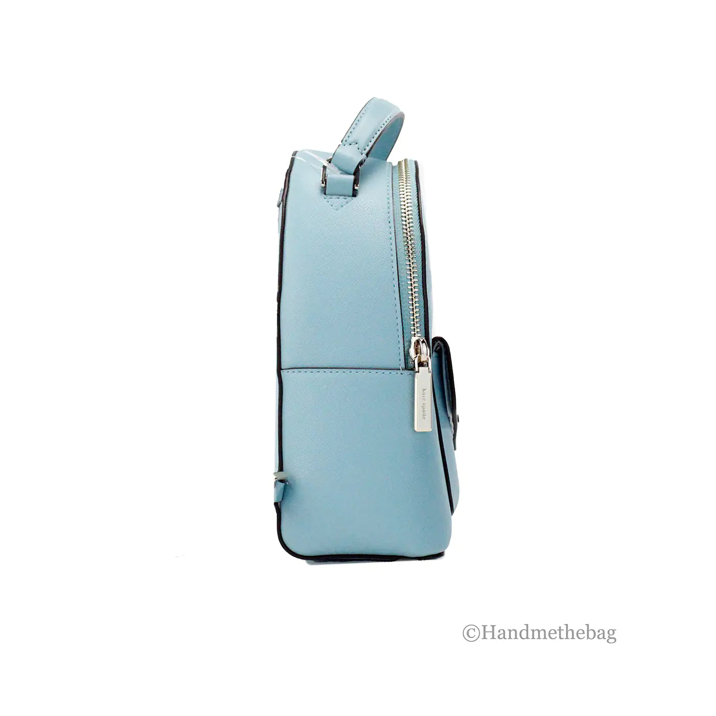 Kate Spade - Blue PVC Leather Backpack