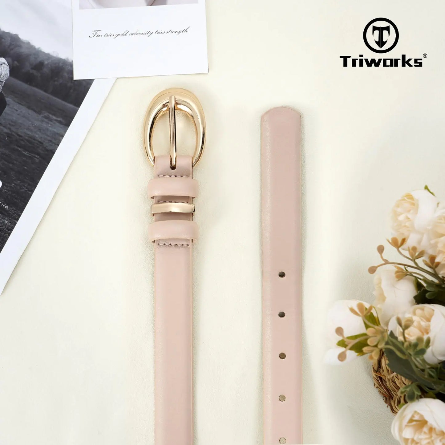 Faux Leather belt