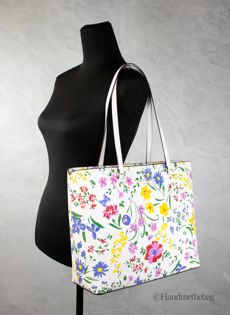Kate Spade - Garden Bouquet Floral Tote Bag