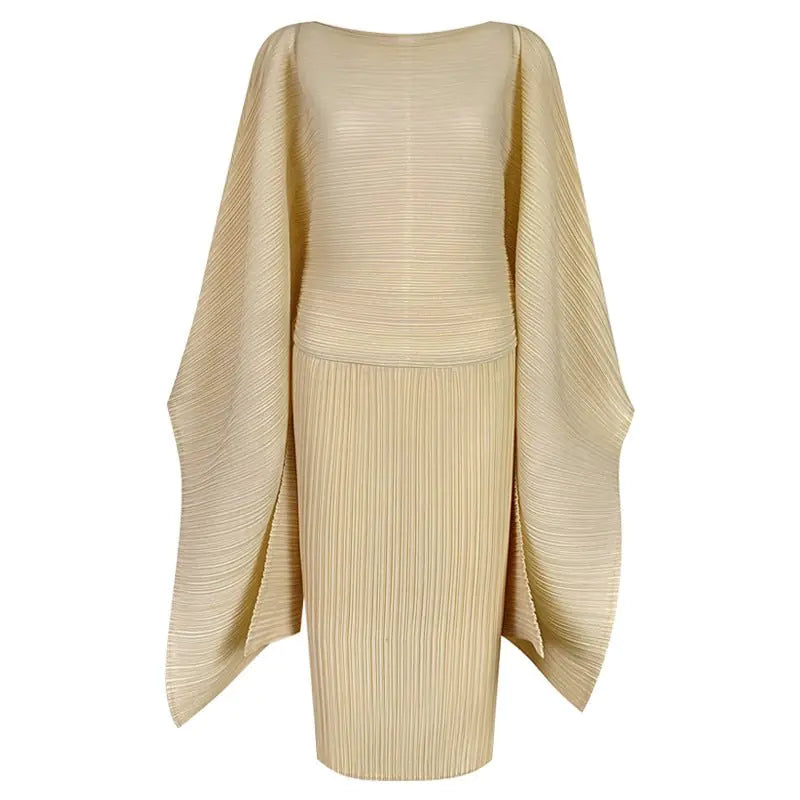 Elegant Pleated Dress