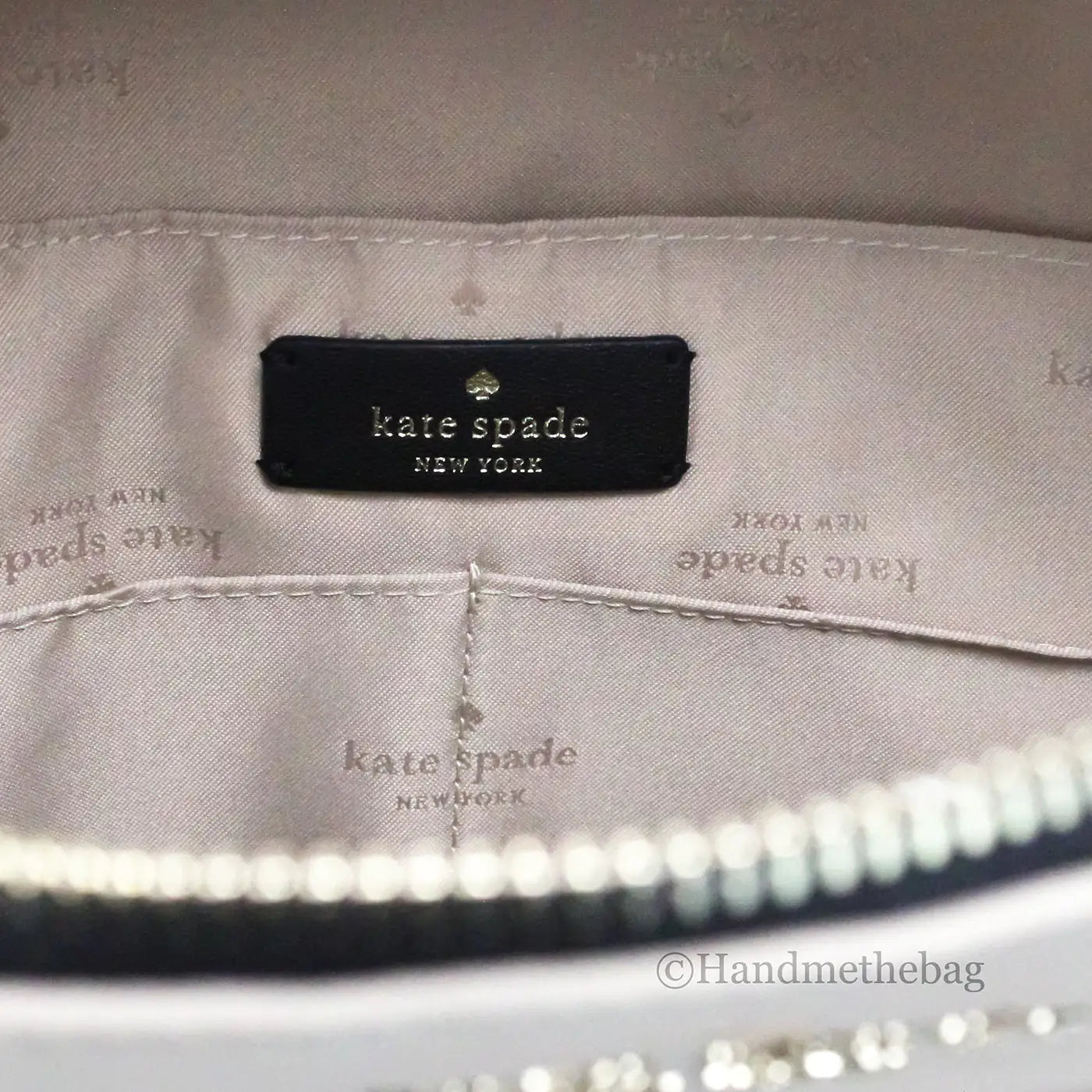 Kate Spade - Beige Nylon Backpack