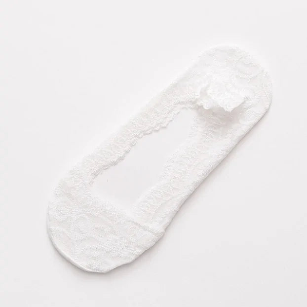 Calcetines de encaje antideslizantes premium invisibles