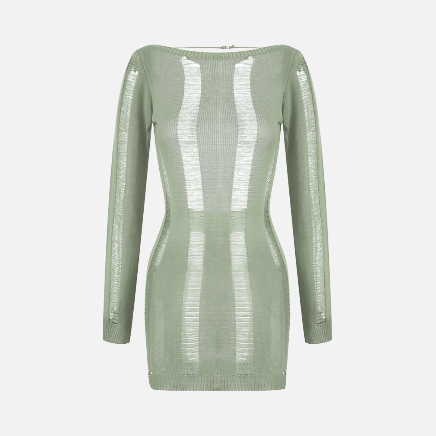 Mini robes moulantes dos nu pour femmes
