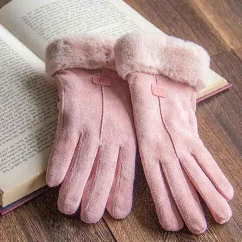 Guantes de moda para el invierno.