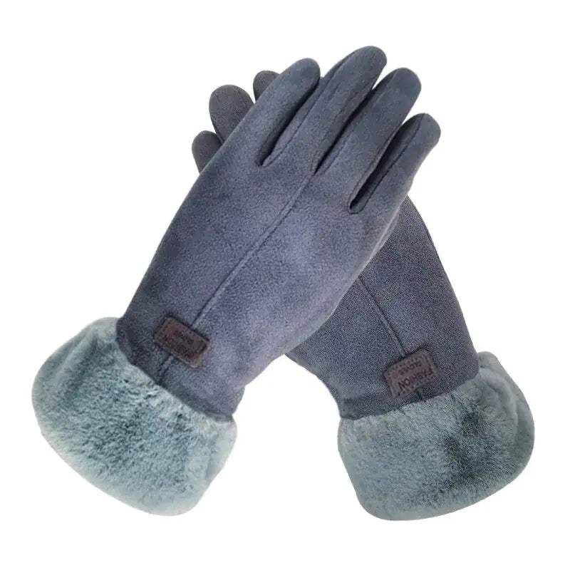 Guantes de moda para el invierno.