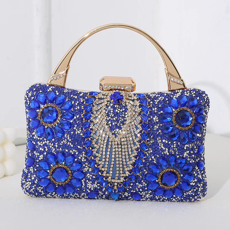 Crystal evening purse