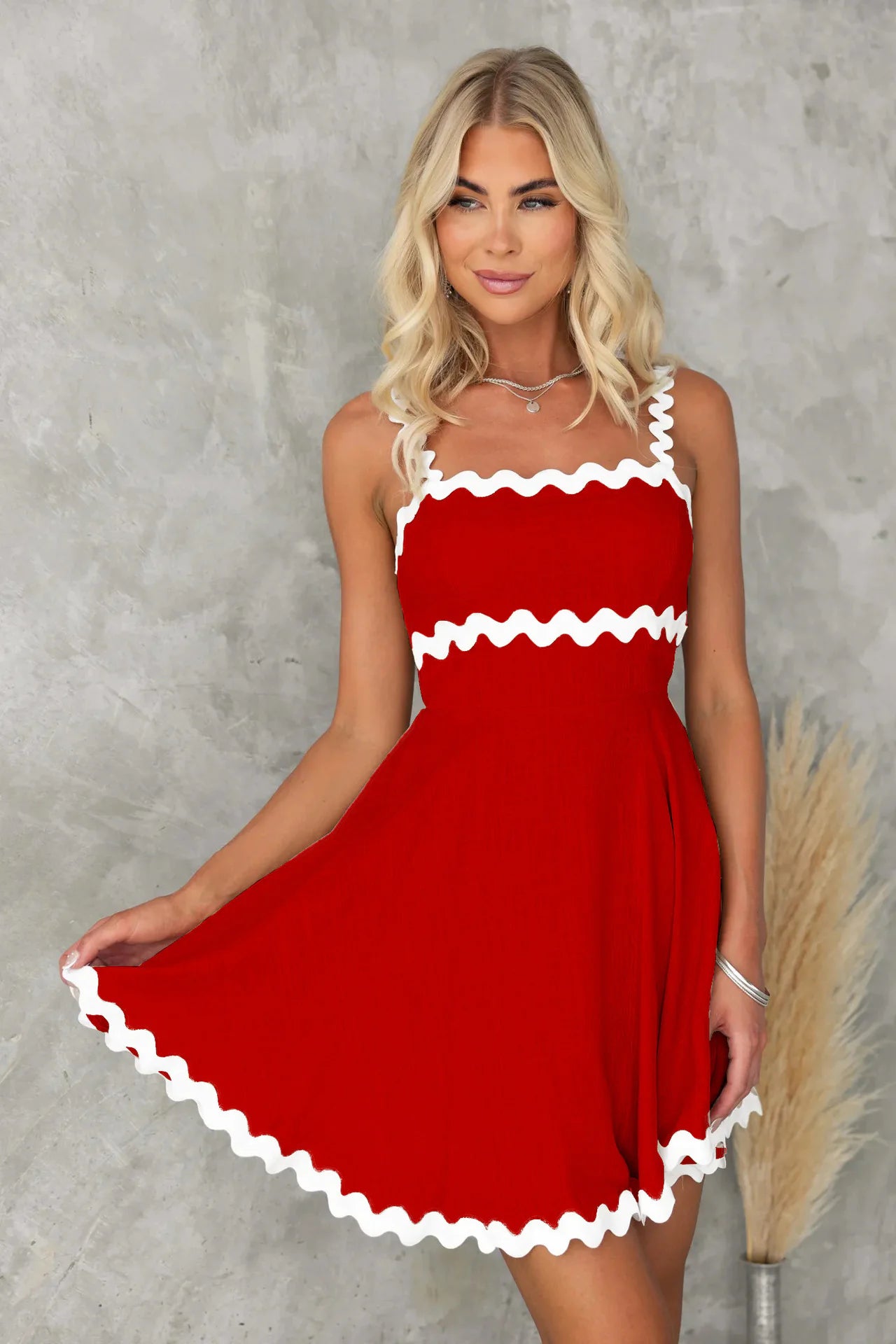 Short Suspender Dress