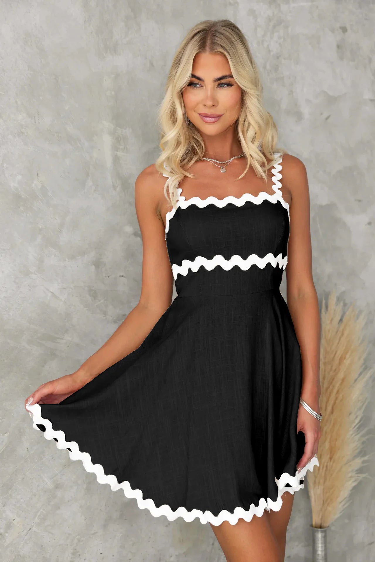 Short Suspender Dress
