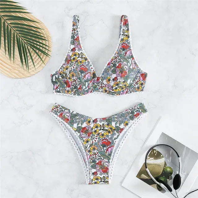 Back Knotted Beach Wear