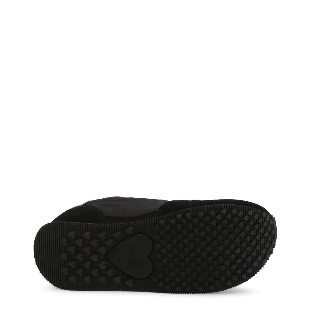 Zapatillas de ante negras
