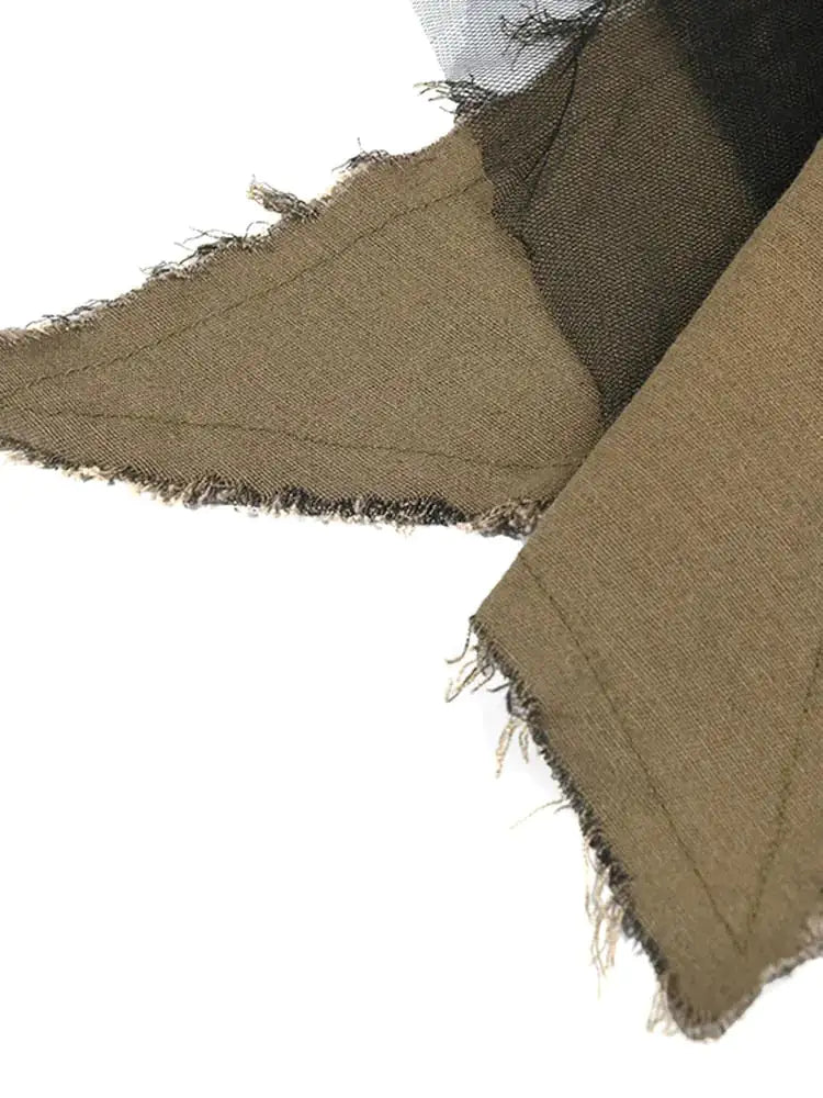 Camouflage Mesh Skirt