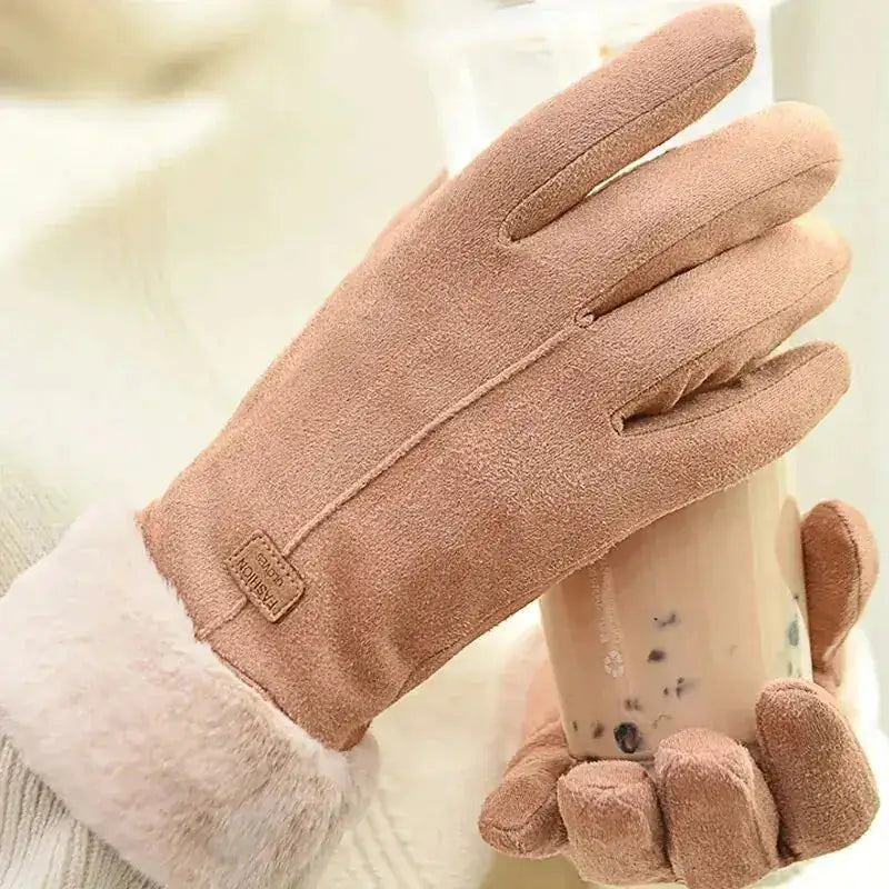 Guantes de moda para el invierno.