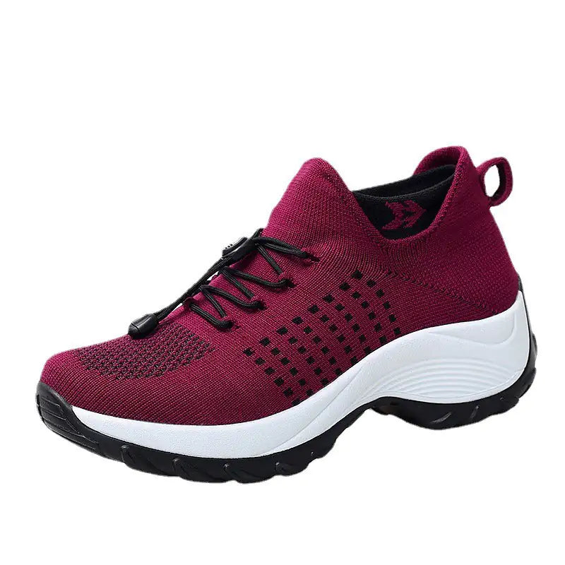Zapatillas de deporte para mujer Primavera Invierno Pisos Zapatos para correr