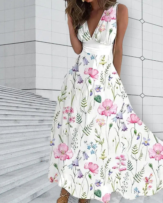 Floral Long Dress