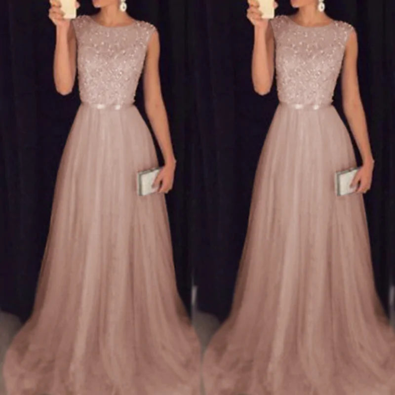 Prom Gowns Sequin Dress
