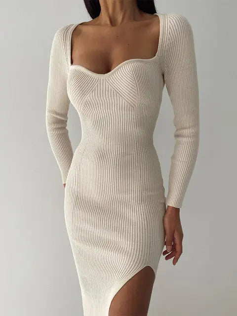 Elegant Sweater Dress