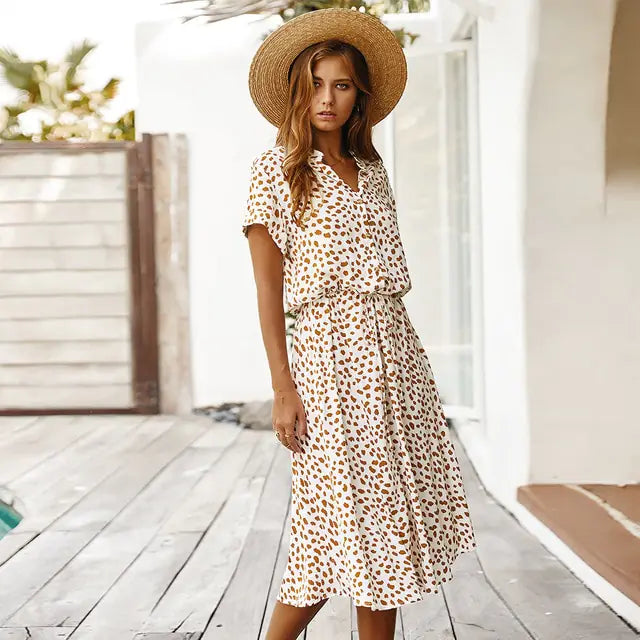 Ladies Shirt Dress