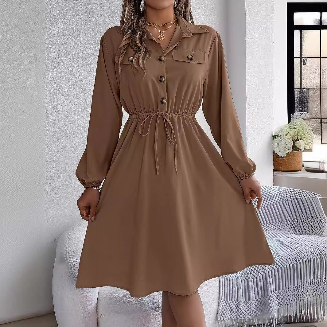 Casual Dress with Long Sleeves
