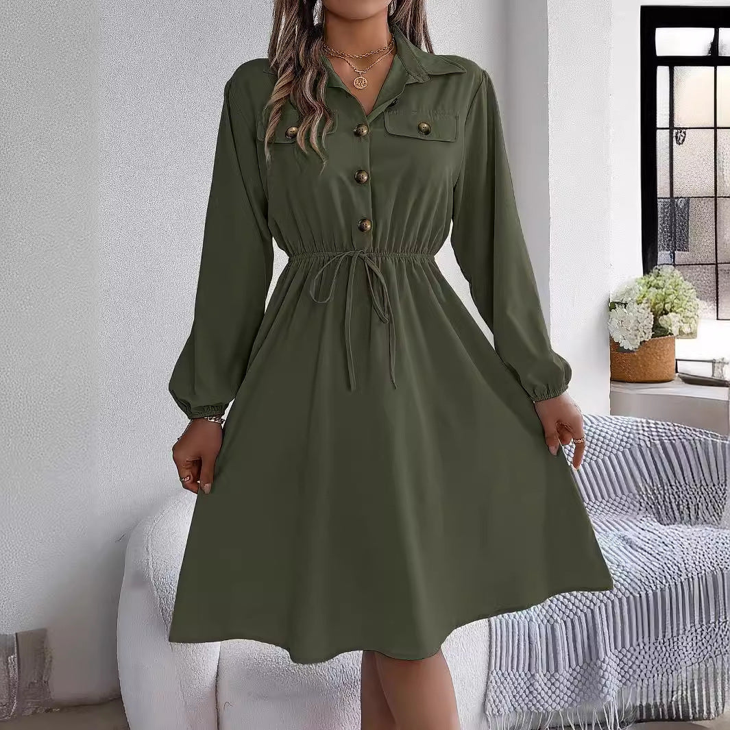 Casual Dress with Long Sleeves