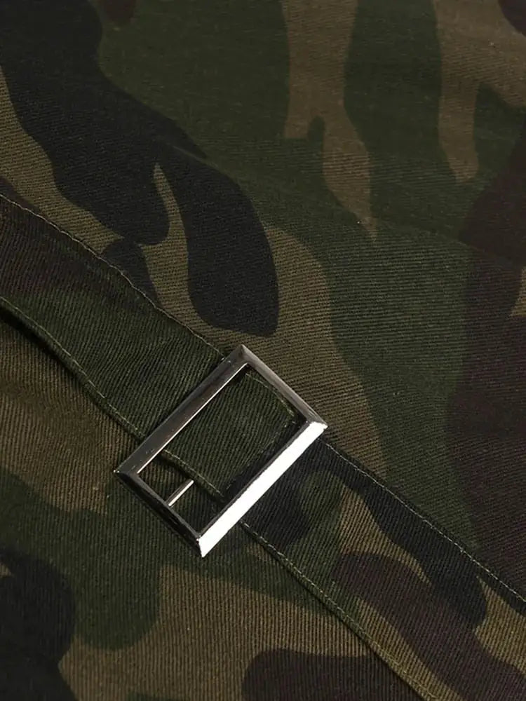 Camouflage Mesh Skirt
