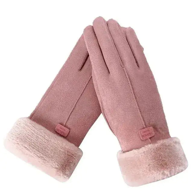 Guantes de moda para el invierno.