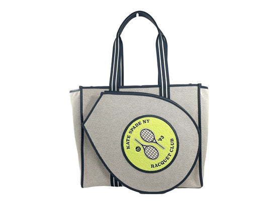 Kate Spade - Grand Slam Tennis Large Canvas Tote