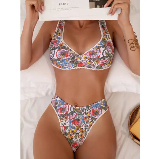 Back Knotted Beach Wear