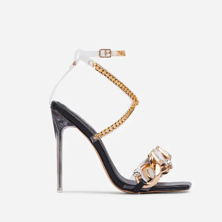 Rhinestone High Heels