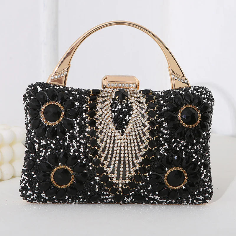 Crystal evening purse