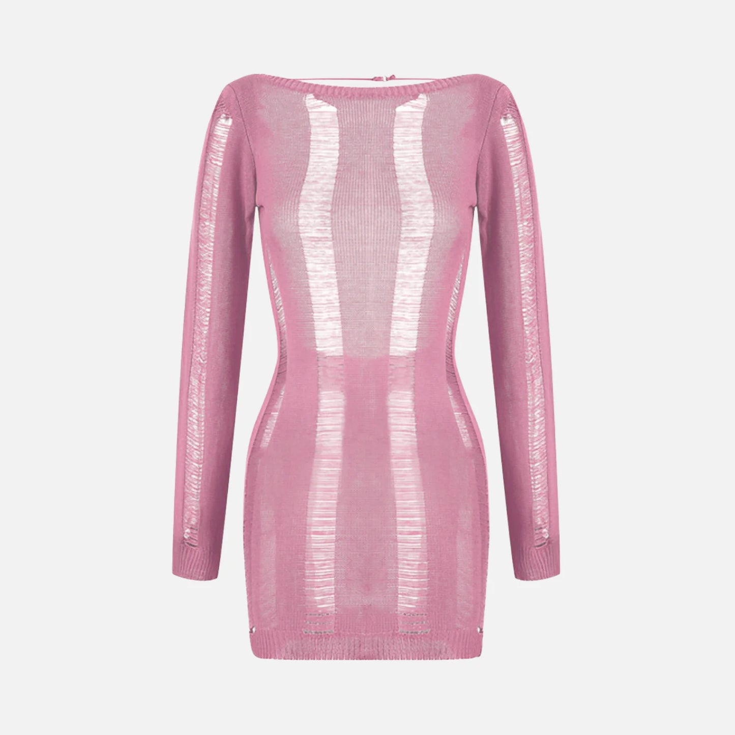 Mini robes moulantes dos nu pour femmes