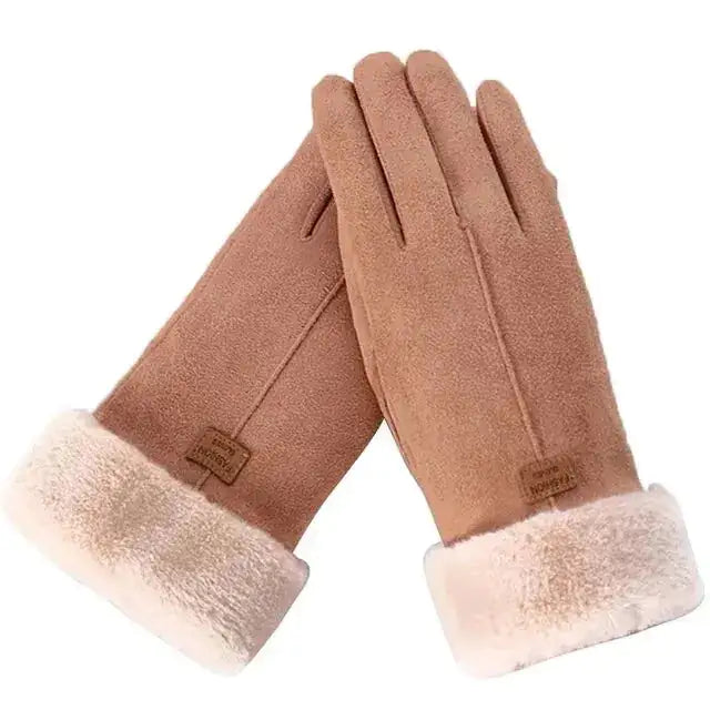 Guantes de moda para el invierno.