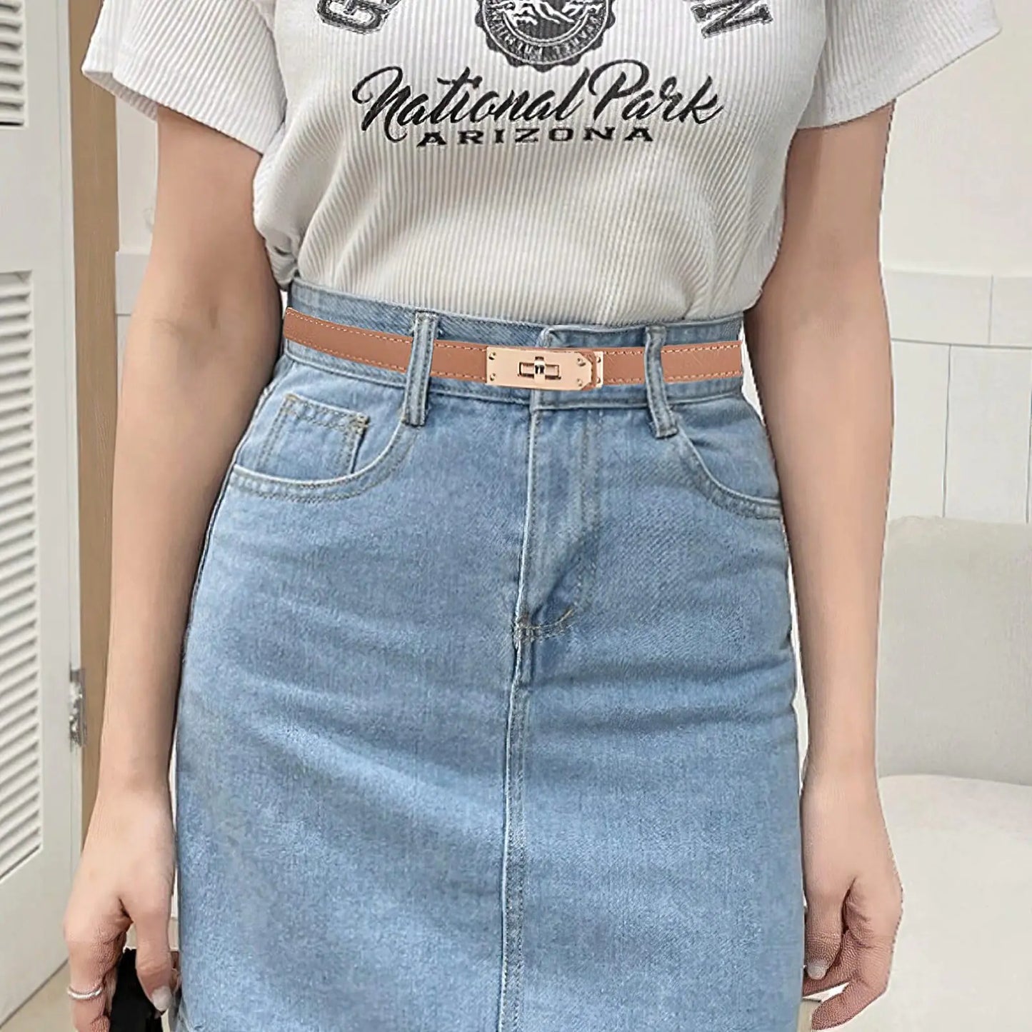 Adjustable Thin Belt
