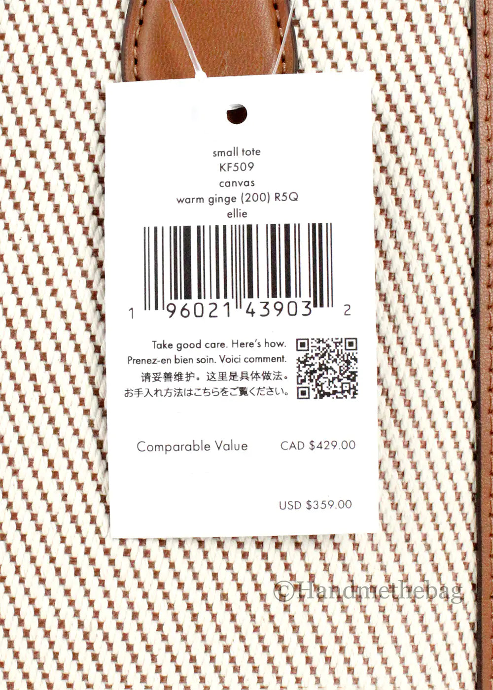 Kate Spade - Canvas Crossbody Tote