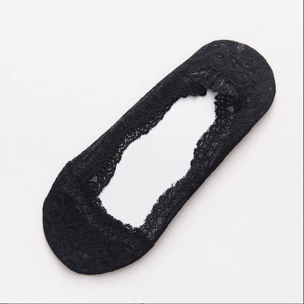 Calcetines de encaje antideslizantes premium invisibles