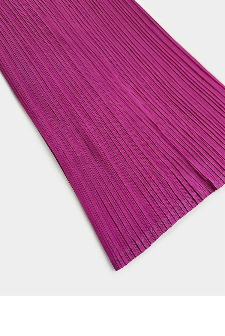 Elegant Pleated Dress