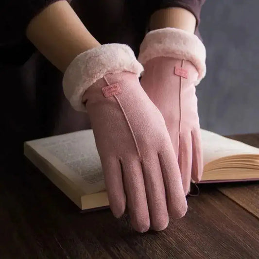 Guantes de moda para el invierno.