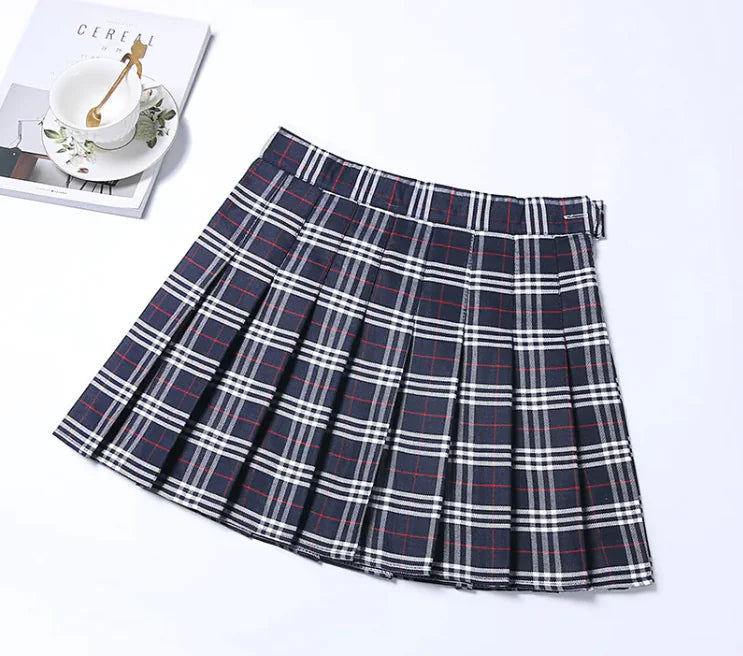 Plaid Classic Uniform Skirt