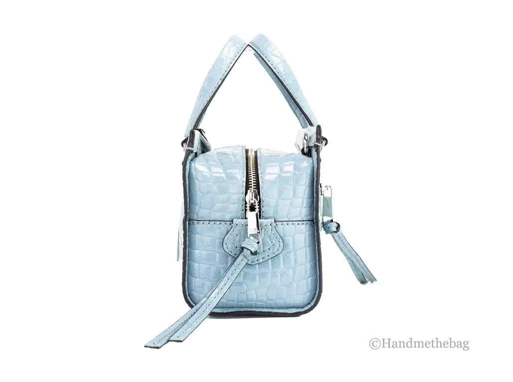 Marc Jacobs - Stone Blue Leather Satchel