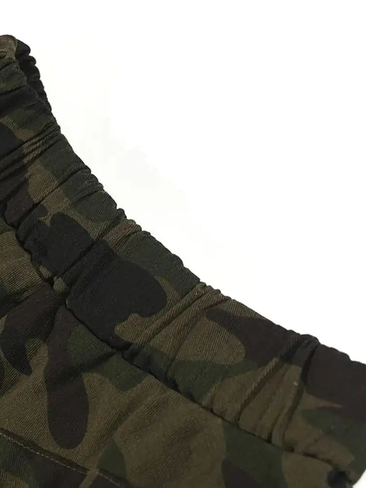 Camouflage Mesh Skirt