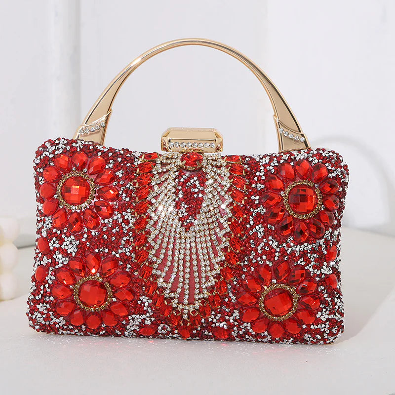 Crystal evening purse