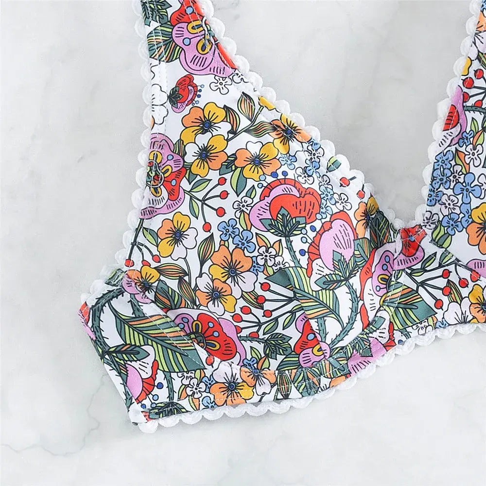 Back Knotted Beach Wear