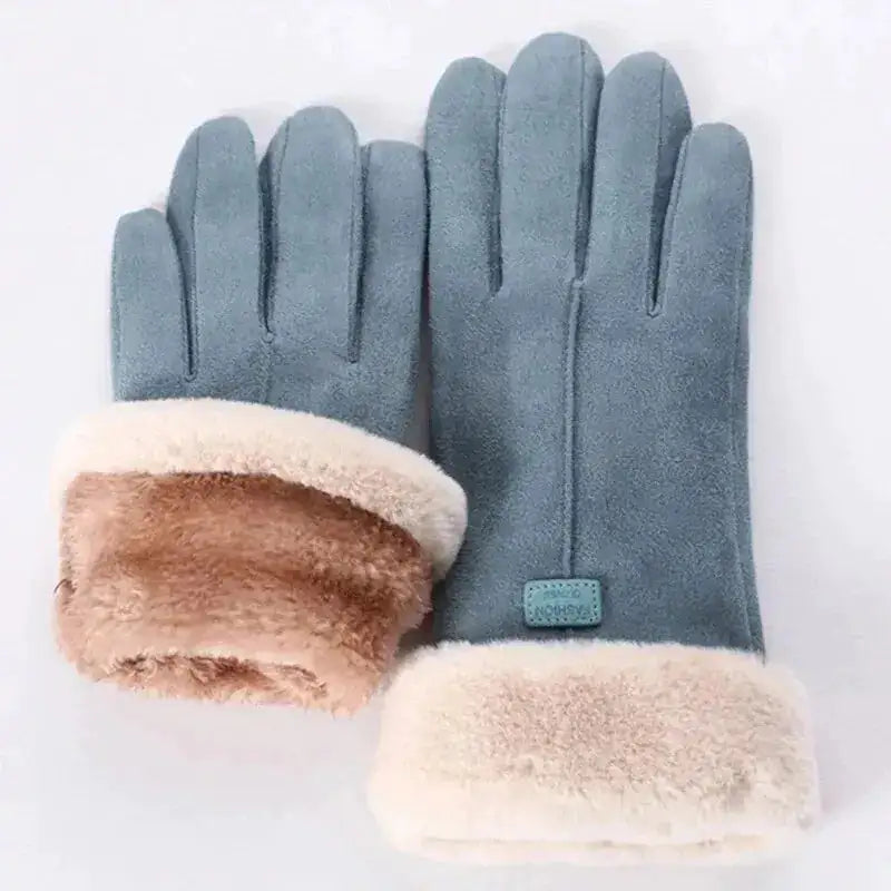 Guantes de moda para el invierno.