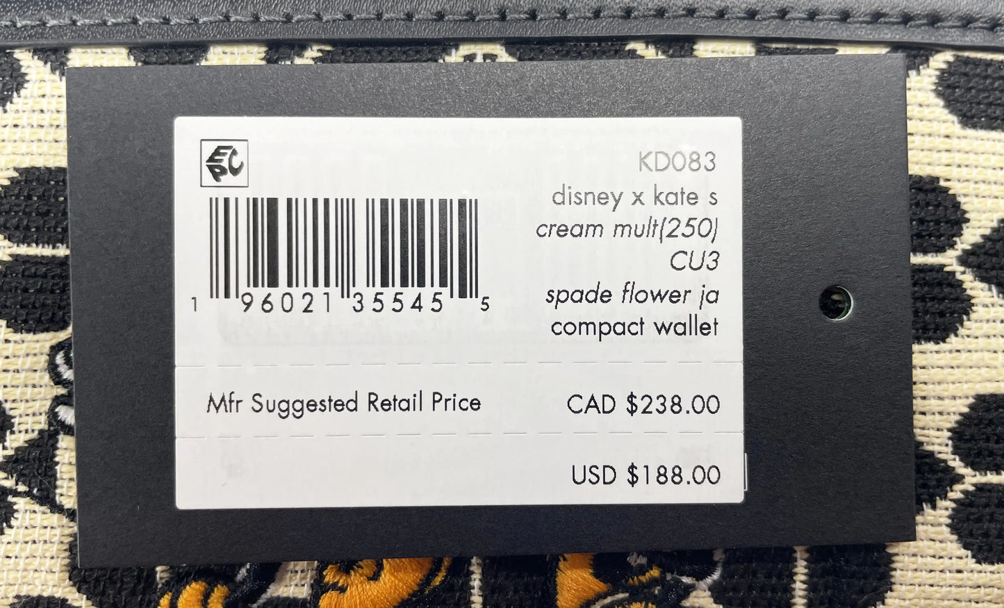 Kate Spade - Disney Mickey Minnie Bifold Wallet