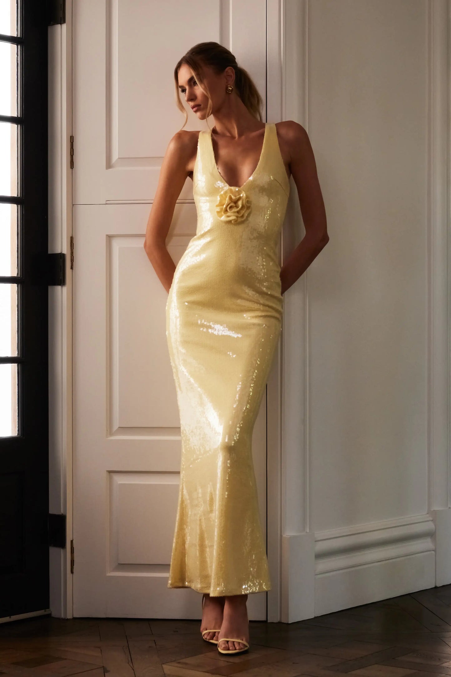 Sequin Maxi Dress