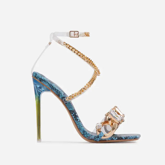 Rhinestone High Heels
